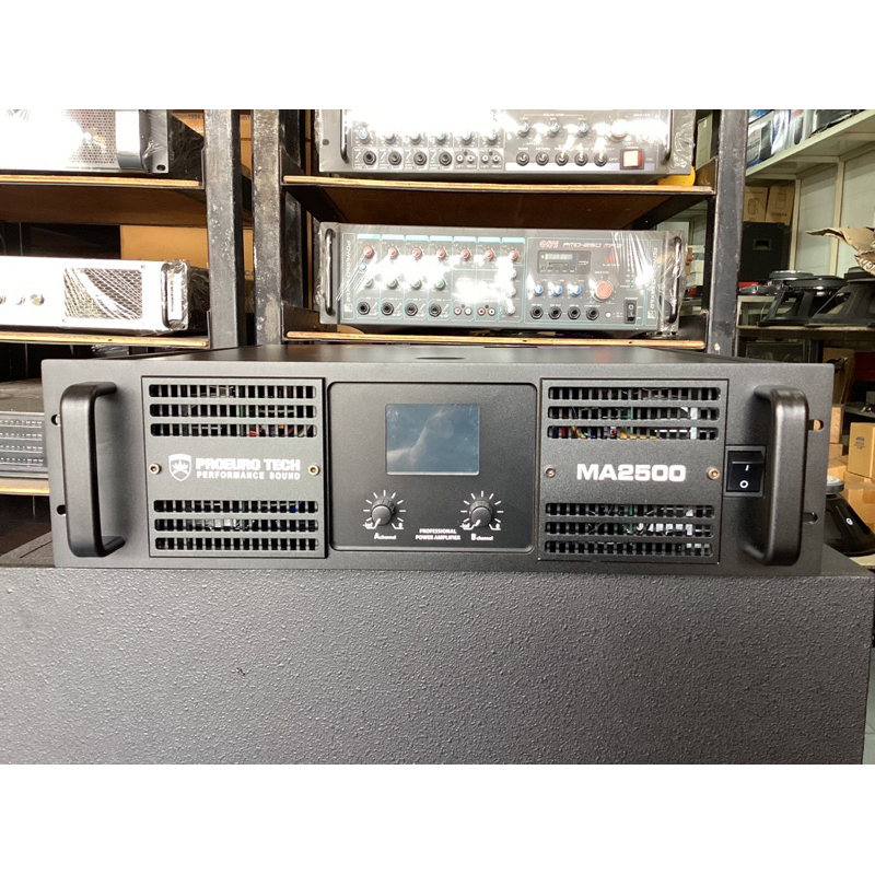 แอมป์ขยาย PROEUROTECH MA-2500 1300Wx1300W 8โอม
