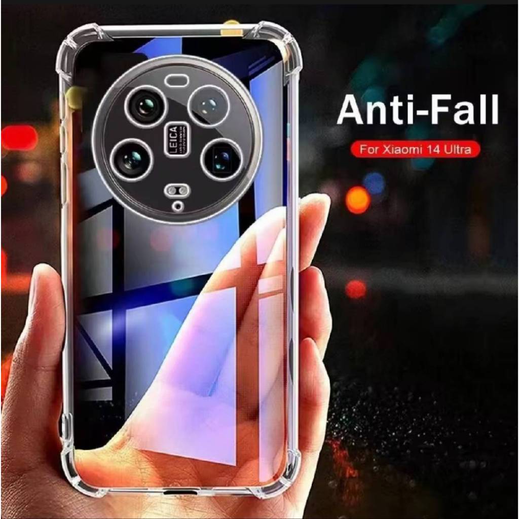 (พร้อมส่งในไทย) เคสTPUใสกันกระแทกแบบคลุมกล้อง สำหรับ Xiaomi 14Ultra/Mi14Ultra