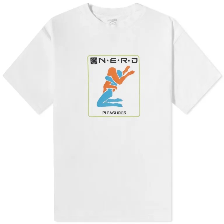 Pleasures P23N005 PROVIDER T-SHIRT WHITE