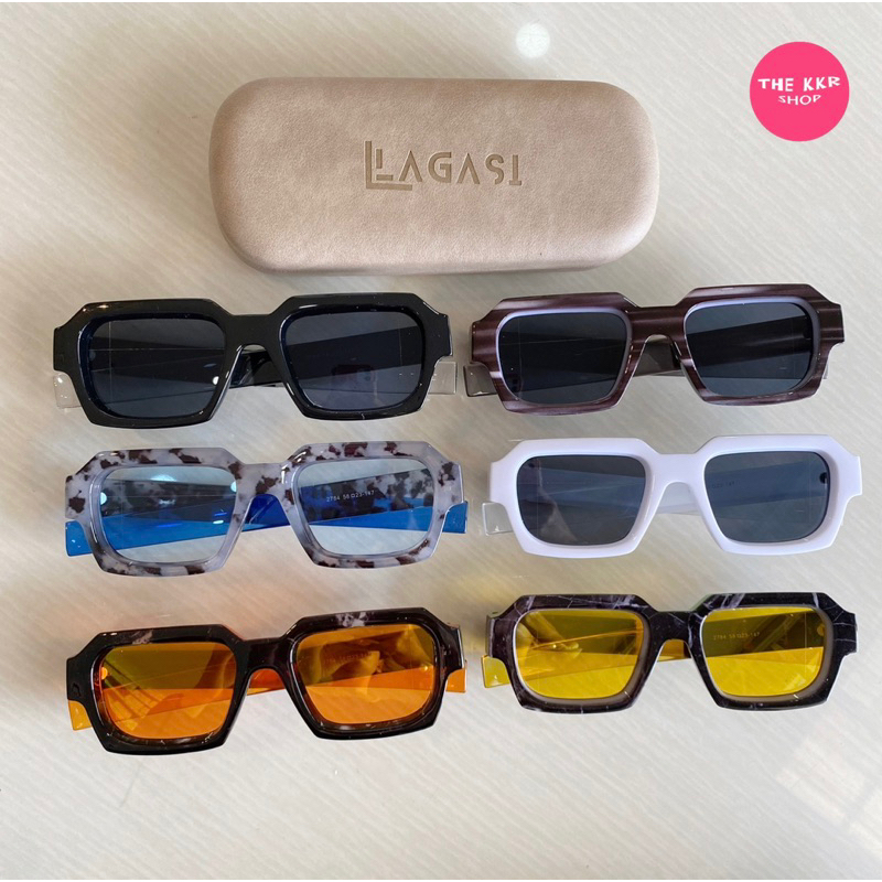 Sunglasse แว่นกันแดดสไตล์เรโทร S2784 ป้องกันแสงแดดใส่ได้แม้อยู่ในที่ครึ้ม เหมาะทุกเพศ ทุกโอกาส