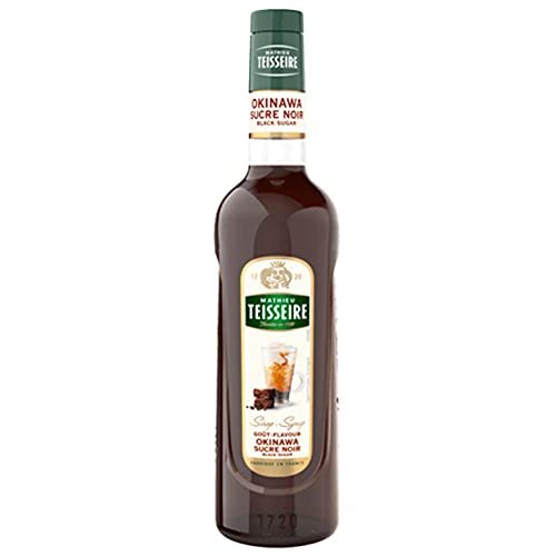 (แบ่งขาย) Mathieu Teisseire Okinawa Black Sugar syrup  / ไซรัป แมททิวเตสแซร์ กลิ่นโอกินาวาแบล็คชูการ