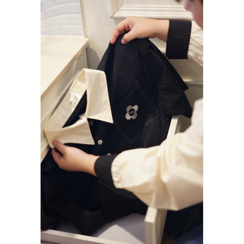 ส่งต่อ 🍽️Giggle tops |  Short Shirt WD  | อก 58 | wendystore19