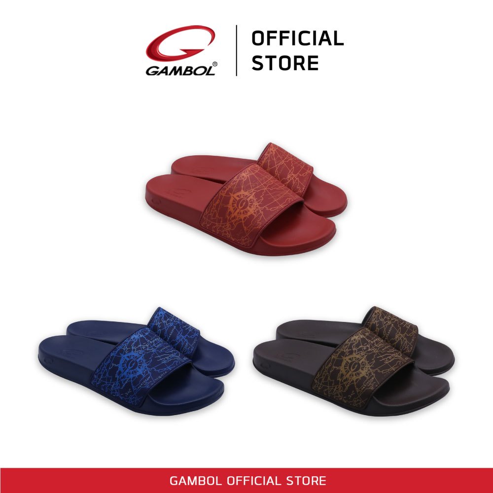 GAMBOL แกมโบล รองเท้าแตะสวมชายหญิง รุ่น GM42210 / GW42210 Size 36-44