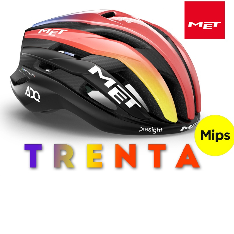 หมวกจักรยาน MET Trenta 3K Carbon MIPS Team ADQ Edition 2024