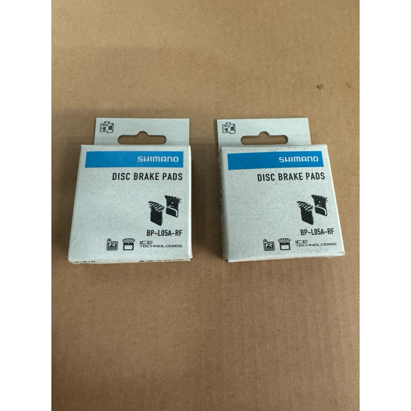 ผ้าเบรค ดิสเบรค จักรยานเสือภูเขา shimano L05A-RF /  BP-L05A-RF RESIN
