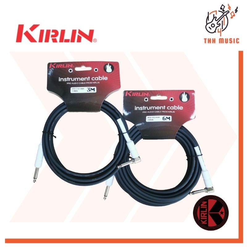 สายแจ๊คกีตาร์ เบส Kirlin IPCH-242 24AWG 3M/6M
