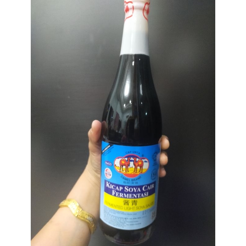 ซีอิ้วขาว ตราอูฐ Camel Brand Light Soy Sauce ขนาด 700ml
