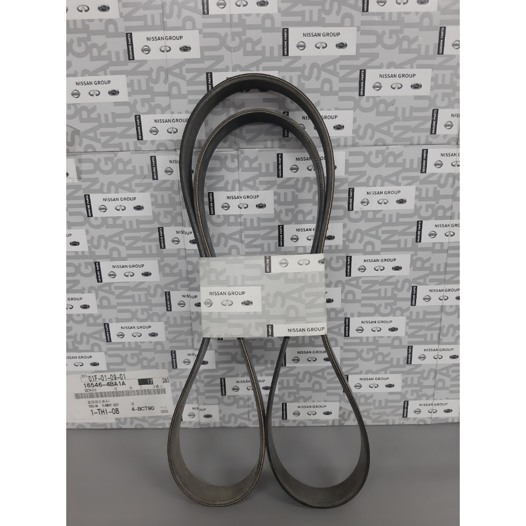 สายพานหน้าเครื่อง NISSAN TIDA เครื่องยนต์ 1600 ซีซี 11720-ED00C (อะไหล่แท้นิสสัน)