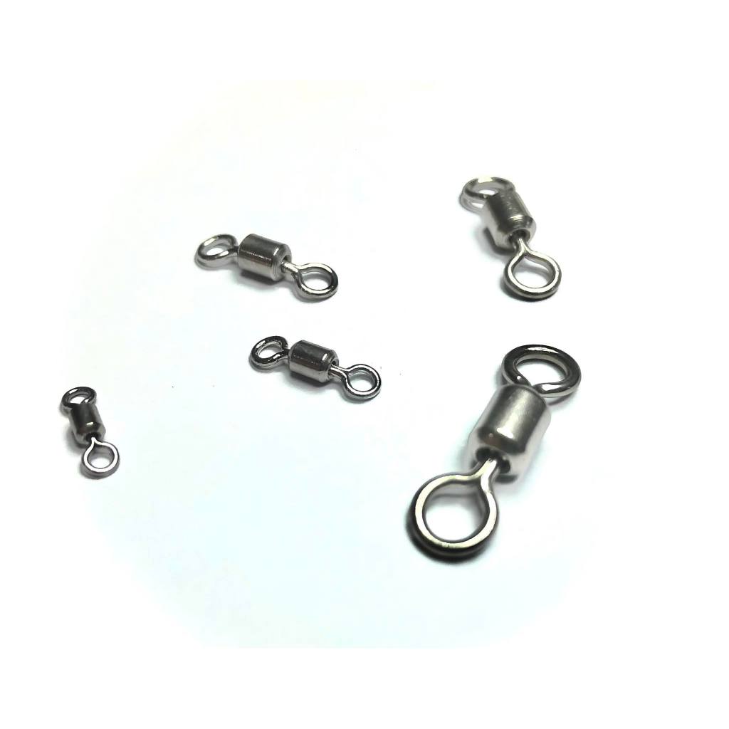 ลูกหมุนบอลแบริ่ง Ball Bearing สแตนเลสเรียบ ทรงถัง [ชุดละ 10 ชิ้น]