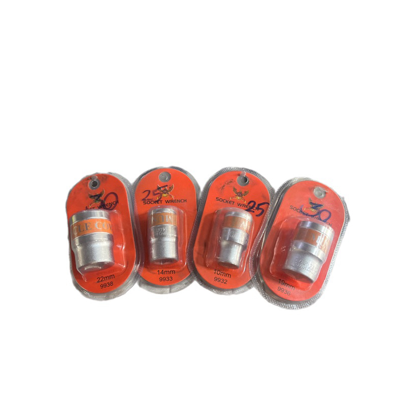 ลูกบล็อก  10mm. 14mm. 19mm. 22mm.