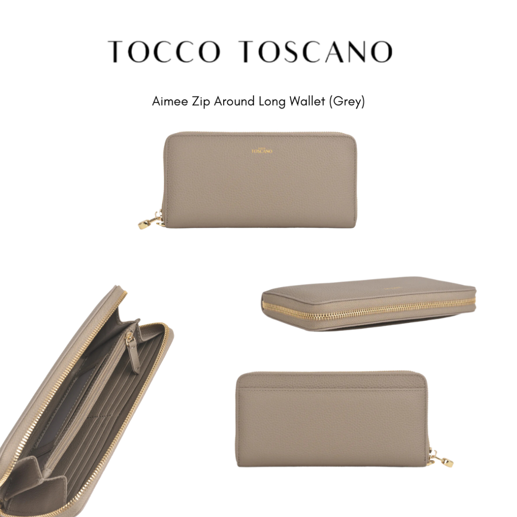 Tocco Toscano محفظة طويلة Aimee بسحاب دائري — صورة 4