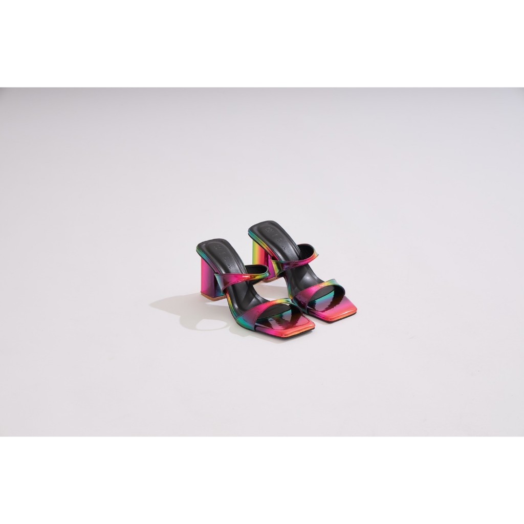 (รุ่น A8) - Wila shoes l🔥SHOPEE VDO ลด100฿🔥 รองเท้าส้นสูง3นิ้ว สายคาดเท้า2เส้นทรงเว้า ทรงสวยมาก กดสั่งได้เลยค่า