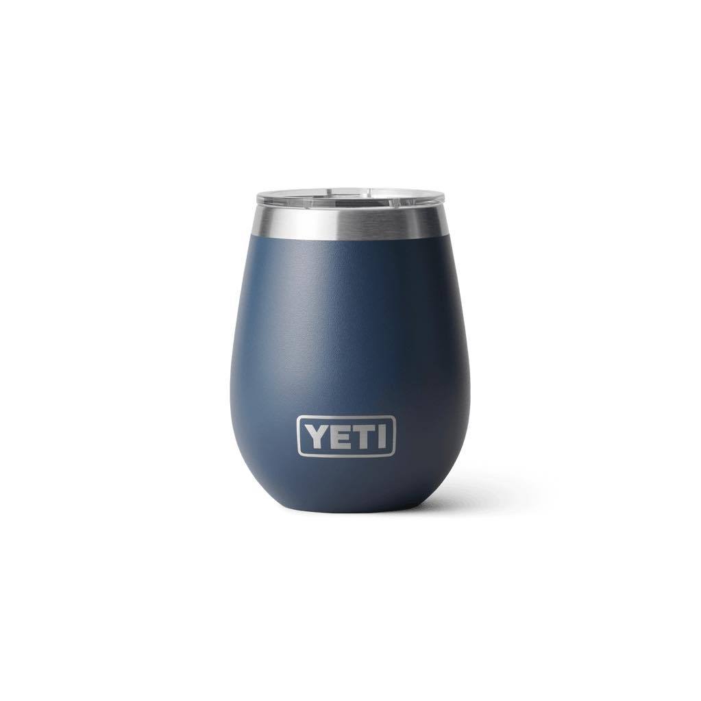 YETI RAMBLER 10 OZ WINE WITH MAGSLIDER LID TUMBLER - NAVY