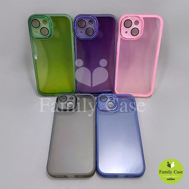 เคสนิ่มใสขอบขุ่นกันกล้องเงา Realme 5 11Pro 11Pro+ C11 C30s C33 C35 C51 C53 C55 Redmi Note13(5G)