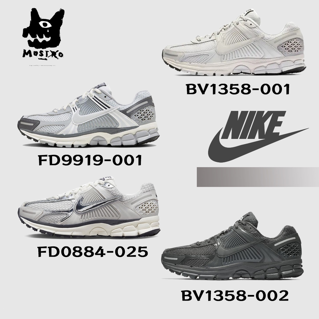 สินค้าของแท้ Nike Air Zoom Vomero 5 BV1358-001 / FD9919-001 / FD0884-025 / BV1358-002 Sports shoes