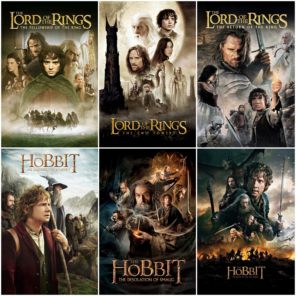 USB Flash Drive หนังดัง The Lord Of The Rings และ The Hobbit พากย์ไทย-อังกฤษ คุณภาพ 1080p (FHD) Master ของแท้