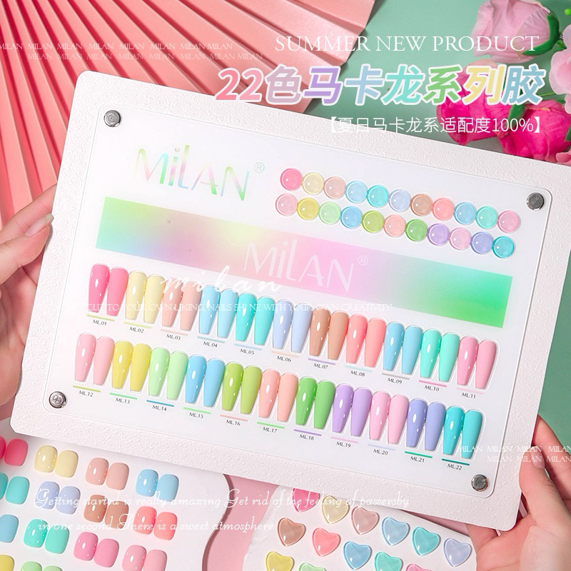 โทนพาสเทลมิลาน22สี