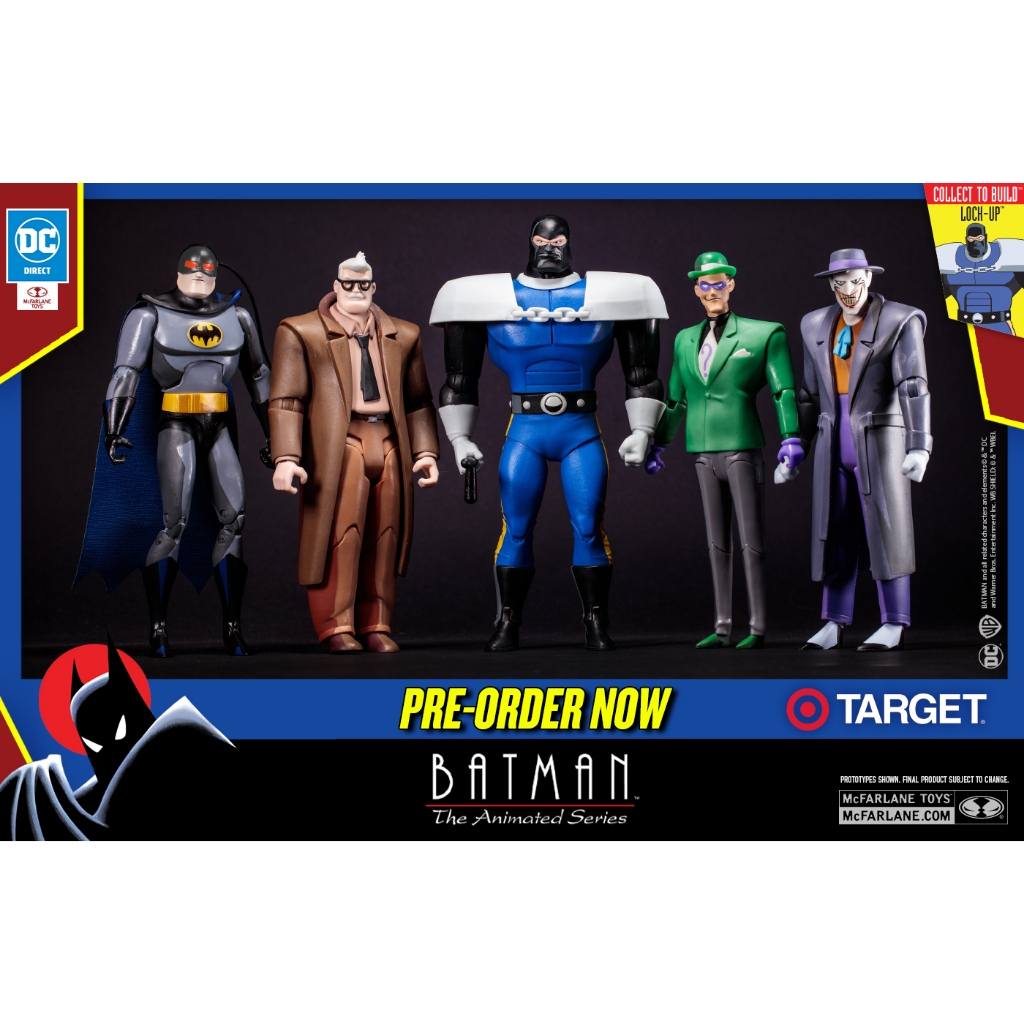 McFarlane Toys 6" : BATMAN: THE ANIMATED SERIES Wave2 (BAF Lock-Up!) (Blind as a Bat) มีให้เลือก 5แบบ