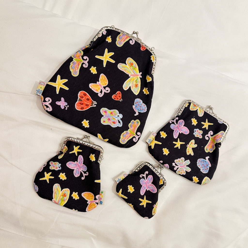 amusestuff-butterfly night set กระเป๋าสะพายข้างลายผีเสื้อ
