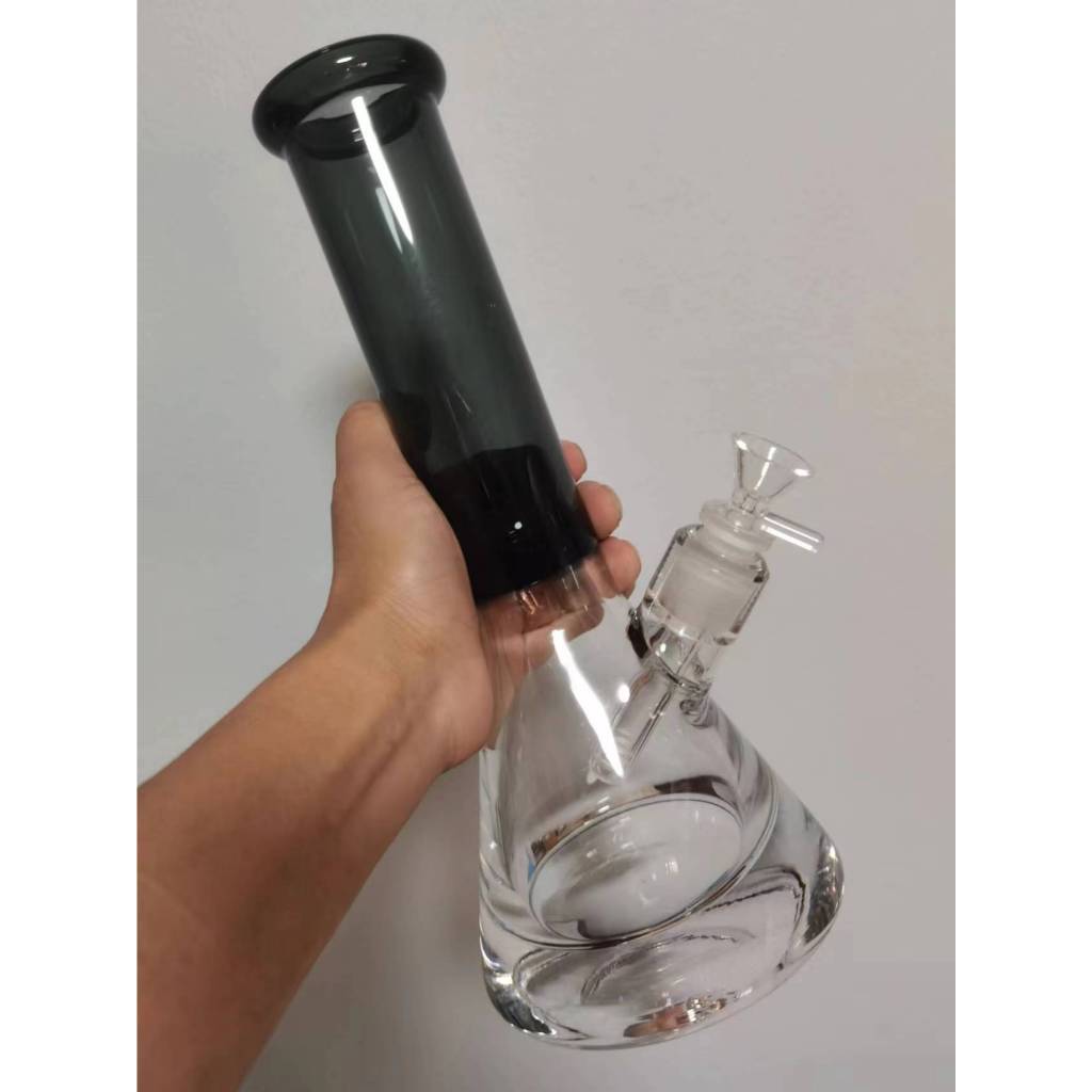 บ้องแก้วใหญ่ 30cm หลอดแก้ว 12cm หลอดแก้ววิทยาศาสตร์ หนา 9MM พร้อมส่งจากไทย GLASS bong อุปกรณ์ครบชุด (บ้อง+หลอด+คัพ)