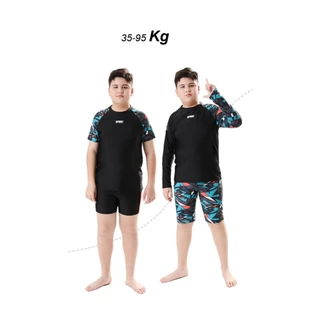 ชุดว่ายน้ำเด็กโต ใส่สบายยืดได้สูง 35-95KG 251