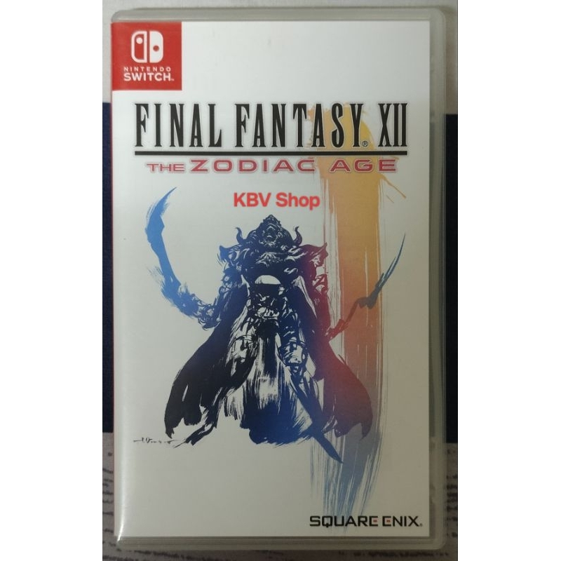 (ทักแชทรับโค๊ด)(มือ 1,2)Nintendo Switch : Final Fantasy Xii The Zodiac Age มือสอง