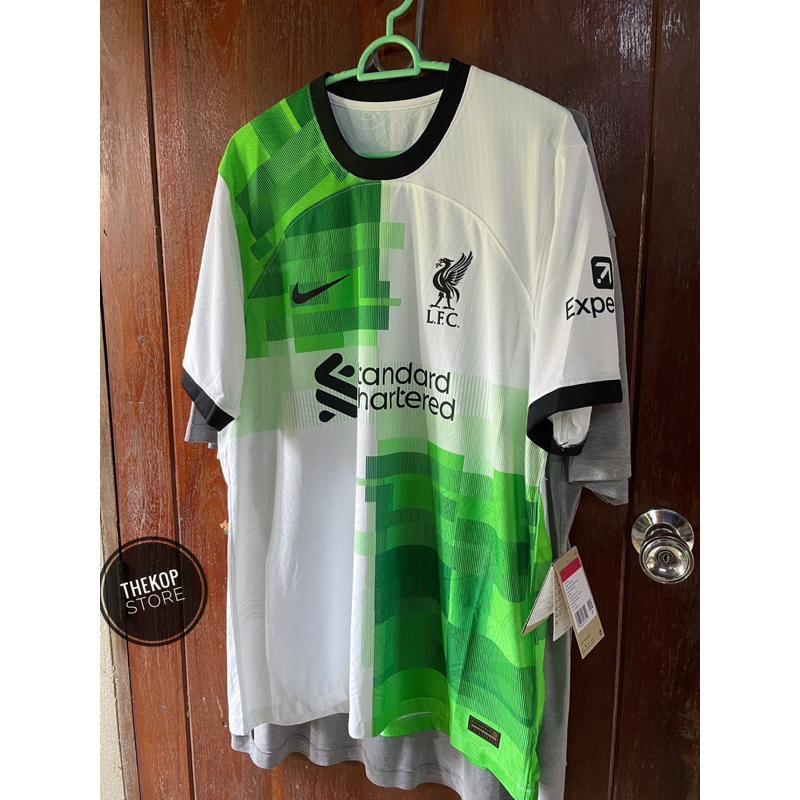 Liverpool Nike Away Player 2023/24 เสื้อเยือนเกรดนัดเตะ ไซส์ L. ใหม่!