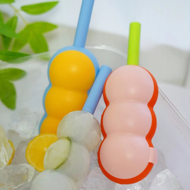 Chako Ice Cherbet Mould ไอศกรีม Popsicle โฮมเมดกินซิลิโคนนมบวบของขวัญ