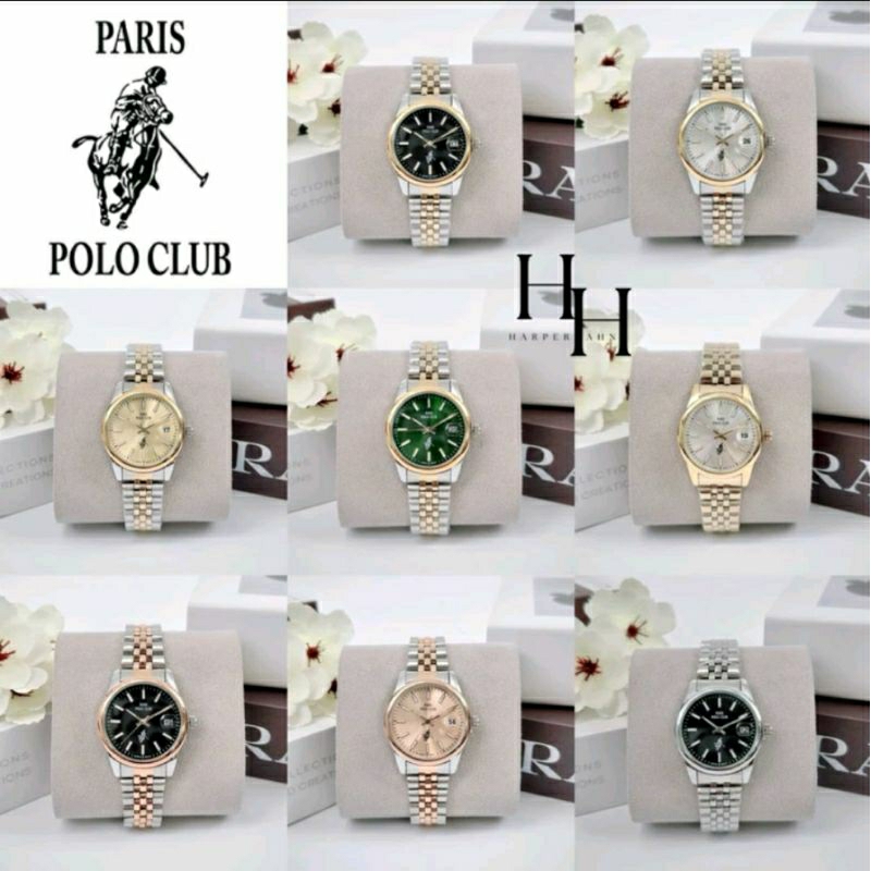 นาฬิกาผู้หญิง Paris POLO CLUB PPC-230201 แท้ 100% รับประกัน1ปี หรูหรา สวยหรูดูแพง หลากหลายสี