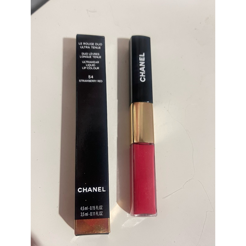 Chanel Le Rouge Duo Lip สี 54 Strawberry Red
