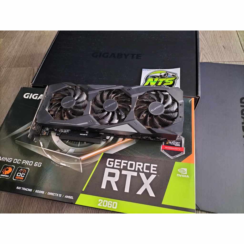 GeForce RTX2060 OC 6GB 3พัดลม / RTX2060 Super 12GB / RTX3060 12GB