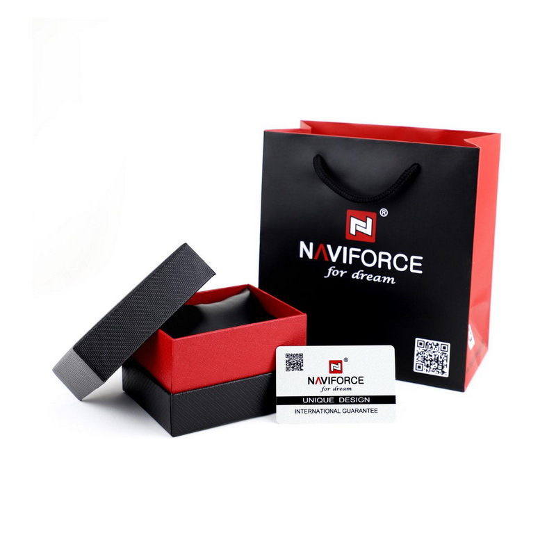 Naviforce นาฬิกาข้อมือผู้ชาย สปอร์ตแฟชั่น NF8054 สายซิลิโคน กันน้ำ ระบบอนาล็อก