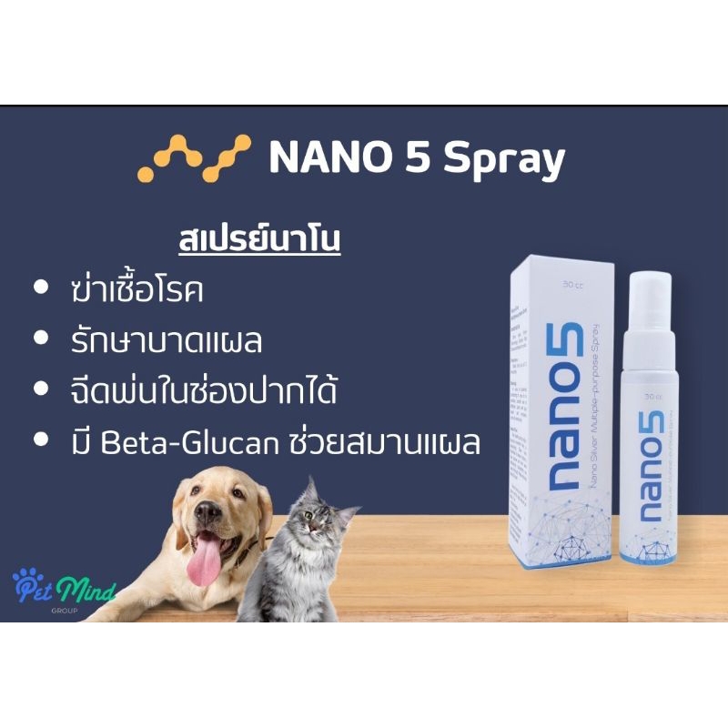 nano 5 nano silver Multiplr -purpose spray 30cc