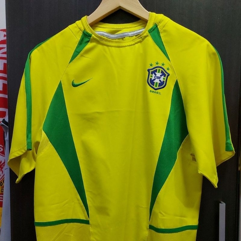 เสื้อทีมชาติบราซิล 2002 แท้(แชมป์โลก) Original  Brazil World Cup Champion