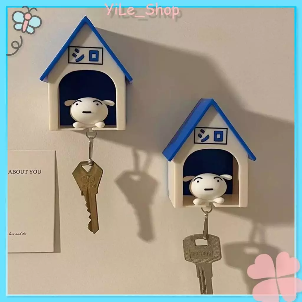 [จัดส่งจากไทย] พวงกุญแจทำเอง จี้การ์ตูนชินจัง น่ารัก ความรู้สึกถึงพิธีกรรมกลับบ้าน