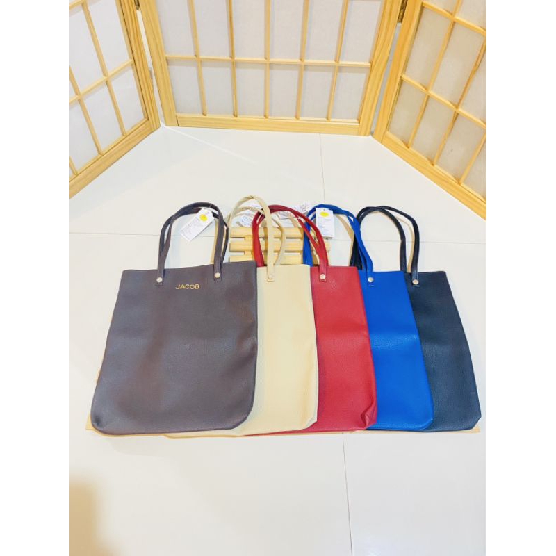 JACOB กระเป๋าถือ ทรงสวย ราคาพิเศษ ( งานจริงสีสดมาก )