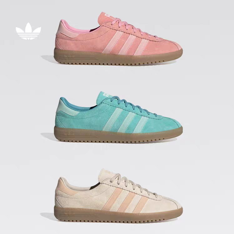 【ของแท้ 100%】Adidas Bermuda Originals "รองเท้าที-โท" สเก็ตบอร์ดชายและหญิง รองเท้าลําลองใช้งานได้หลากหลาย