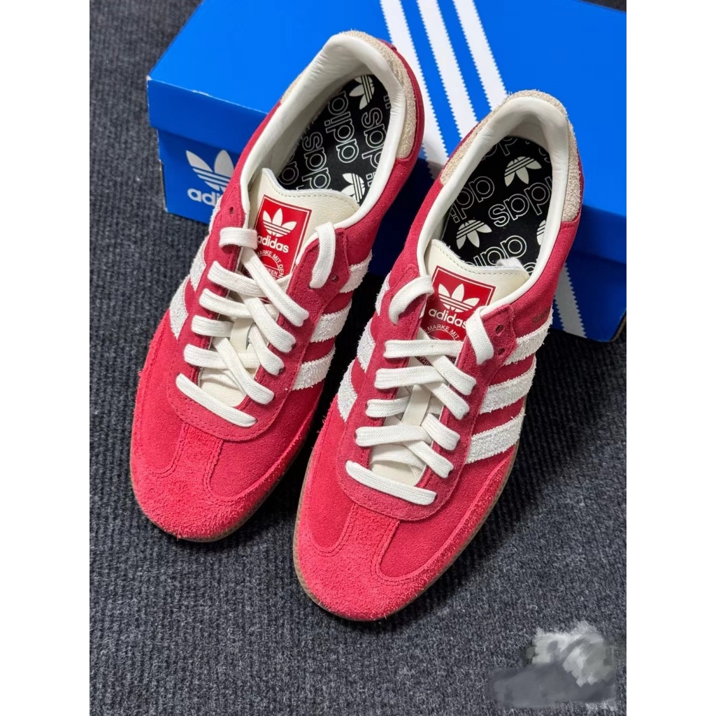 (ของแท้ 100%) adidas originals Samba  รองเท้าผ้าใบลำลองและสบายสำหรับผู้ชายและผู้หญิง