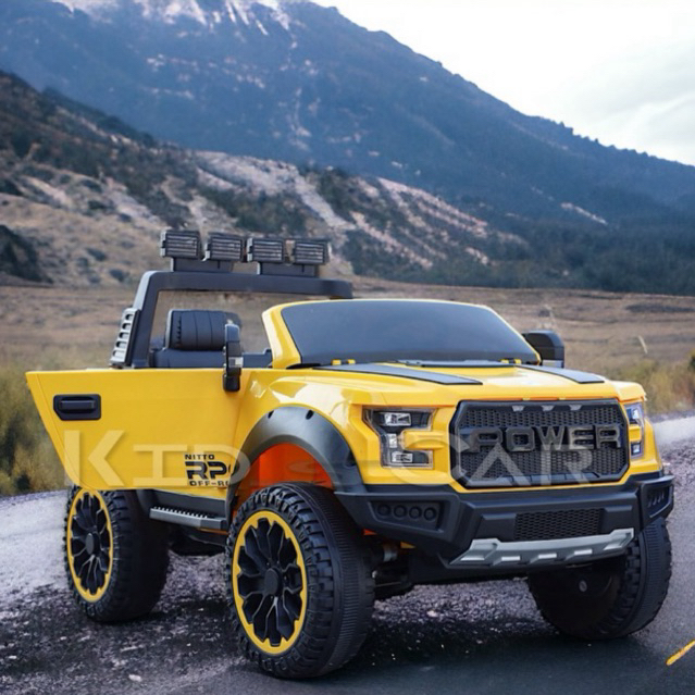 ? BIG FORD RAPTOR 4X4 | คันใหญ่ มีกระบะท้ายรถ | น้ำหนักสูง 75 กก.|ไฟหน้าLED |ระบบบลูทูธ|ขับเคลื่อน 4 ล้อ)