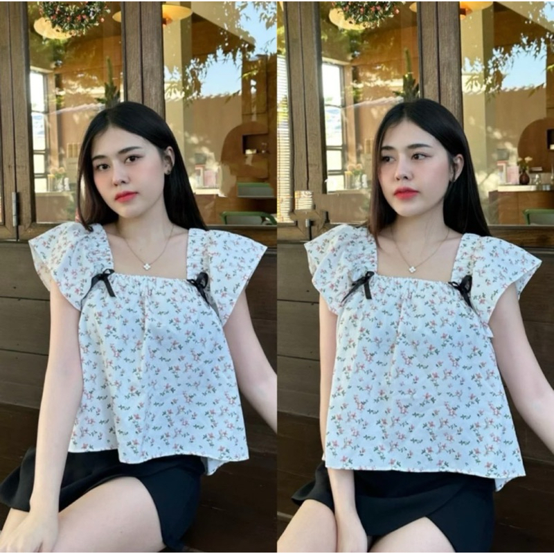 เสื้อแต่งโบว์ริบบิ้น อก28-36 ตึงสุด38 อกยืดถึง38ค่ะรุ่นนี้เหมาะสำหรับคนตัวเล็ก *ตัวใหญ่ไม่ต้องกดซื้อไปนะคะ*