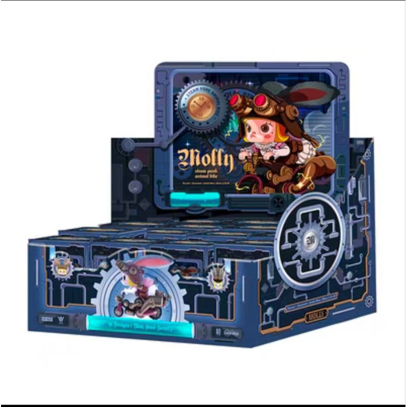 Molly Steampunk Animal Locomotive Series Blind Box พร้อมส่ง ยังไม่แกะกล่อง จุ่มละ900บาท