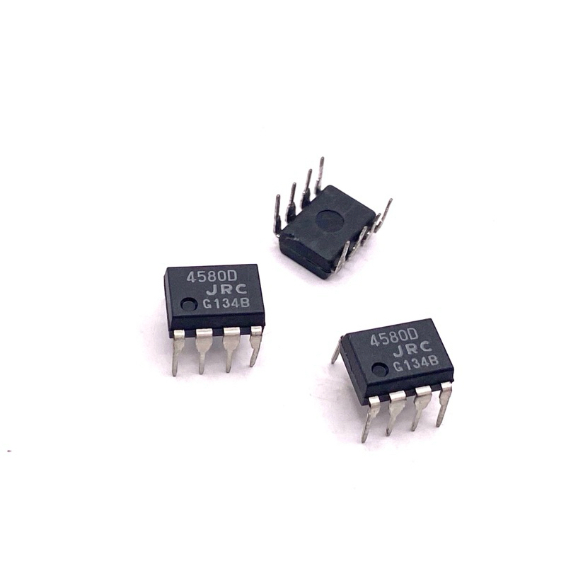 NJM4580D 8ขาใหม่และต้นฉบับ4580 4580D JRC4580  NJM4580M dip8p