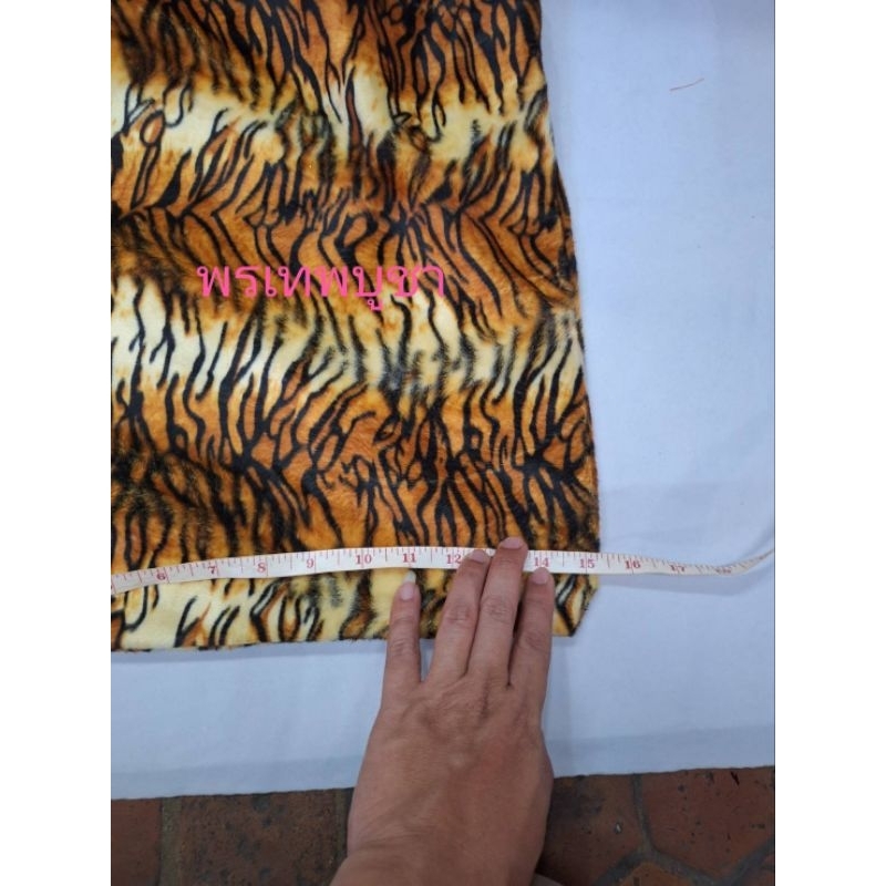 กระเป๋าย่าม ถุงย่ามลายเสือ ขนาดกว้าง15×15นิ้วสายสะพายยาวถวายองค์ปู่ฤาษี องค์พระศิวะ สามารถใส่ของได้ ใช้งานได้จริง