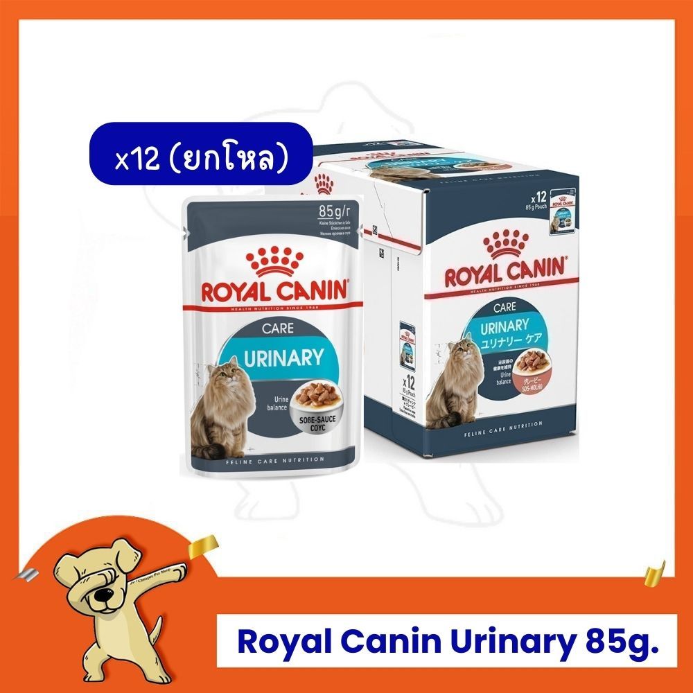 [Cheaper] [โหล] Royal Canin Urinary 85g โรยัลคานิน อาหารเปียกแมว ป้องกันการเกิดนิ่ว ขนาด 85 กรัม