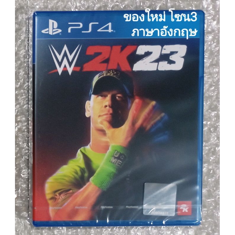 มือ1 WWE 2K23 ภาษาอังกฤษ PS4 EN PLAYSTATION 4 มวยปล้ำ W2K23 W 2K 23 2023 SPORTS WRESTLING PS5 จอห์น 