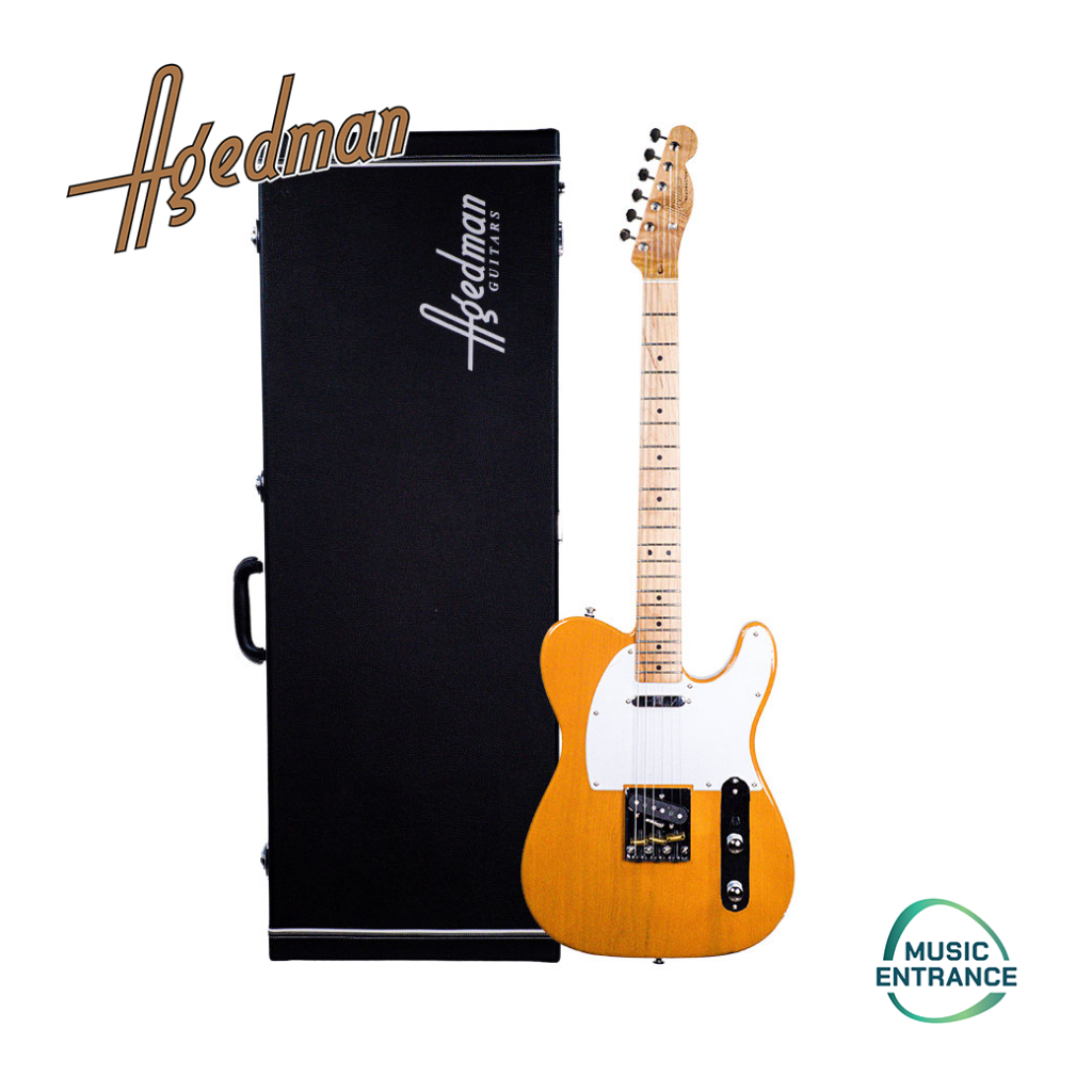 Agedman Roadmaster Butterscotch Blonde With Case กีตาร์ไฟฟ้า เอจแมน กีต้าร์ไฟฟ้า