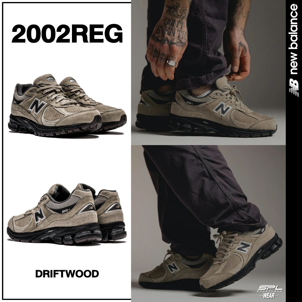 New Balance นิวบาลานซ์ รองเท้าผ้าใบ รองเท้าลำลอง NB ND UX 2002R Driftwood M2002REG (5800)
