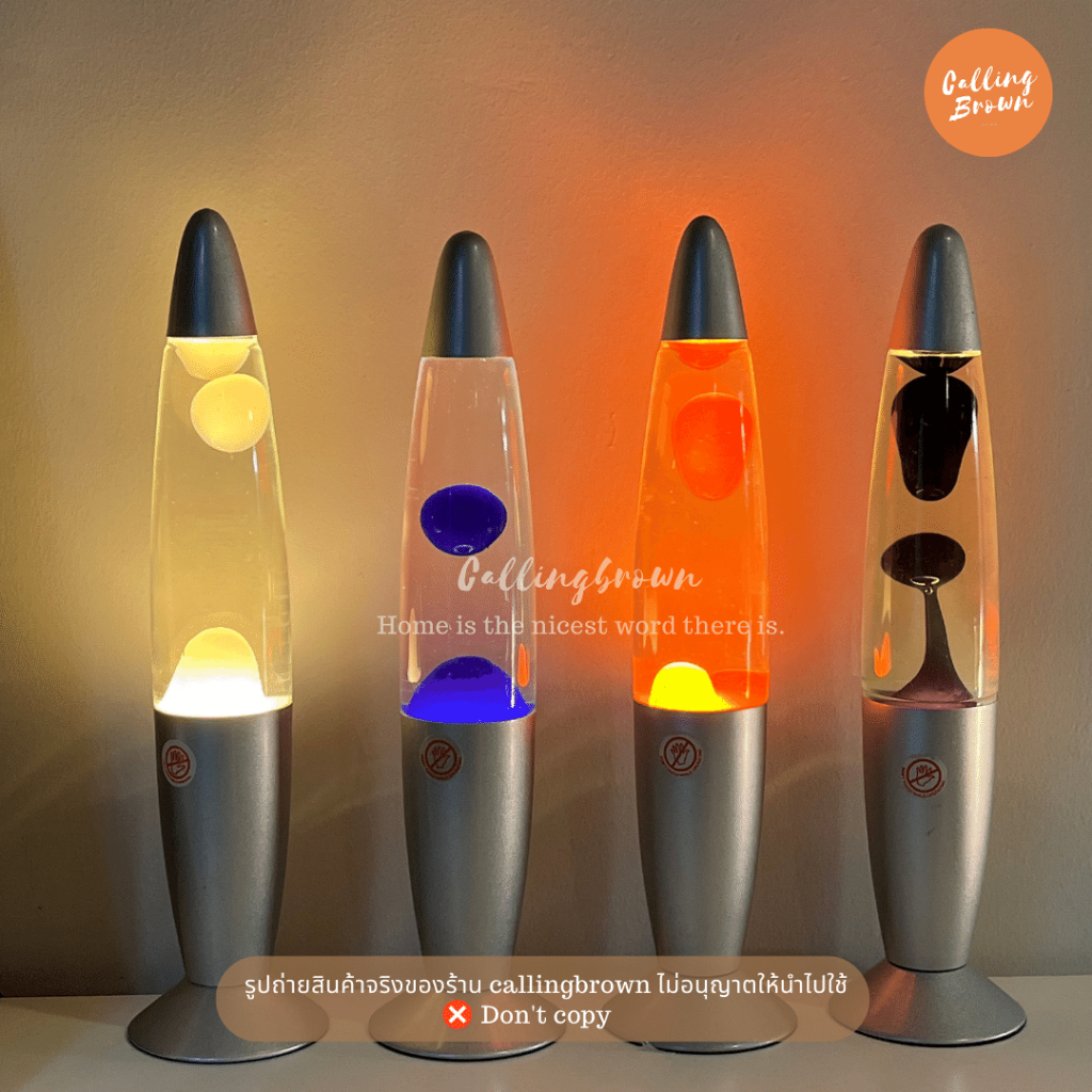 callingbrown [🌋พร้อมส่ง🌋]  Lava lamp โคมไฟ ลาวา โคมไฟเดอะซิม