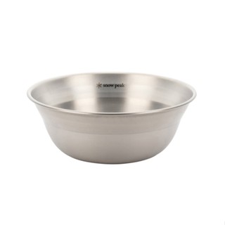 SNOW PEAK TABLEWARE BOWL ชามสแตนเลสน้ําหนักเบา
