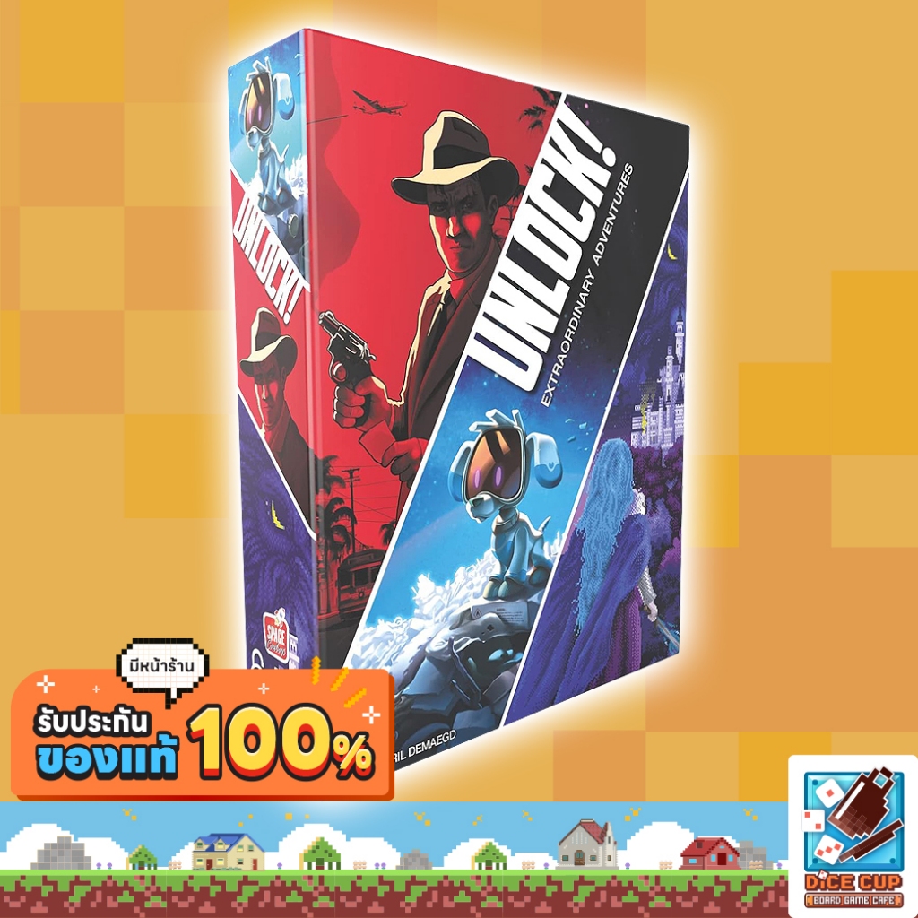 [ของแท้] Unlock! Extraordinary Adventures Board Game